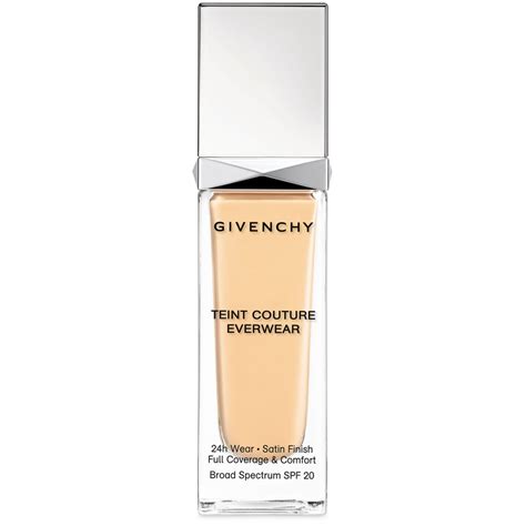 givenchy teint couture long-wearing fluid foundation|givenchy everwear foundation.